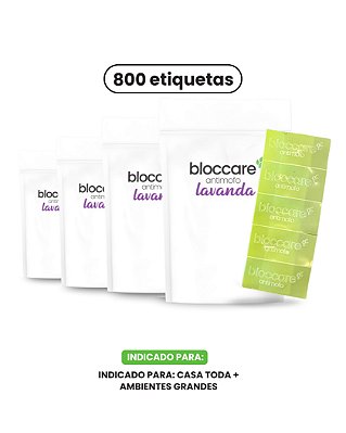 Bloccare Antimofo - Kit de 800 etiquetas Lavanda