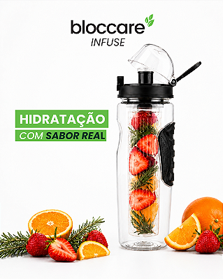 Garrafa De Água Com Infusor Bloccare Infuse 946ml