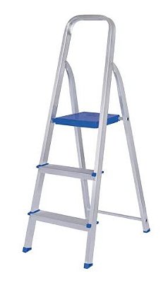 Escada Doméstica 3 degraus Mor 0,63x1,17 m