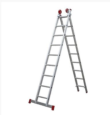 Escada Botafogo Extensivel Alum 9 Deg 2,35X4,30 m