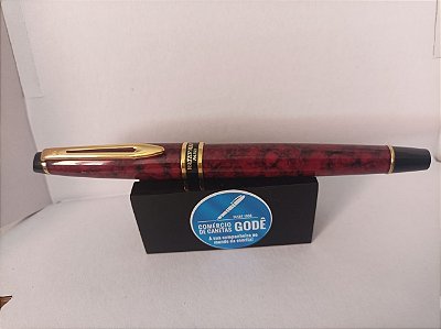 Caneta Tinteiro Waterman Expert - Vermelha em Laca