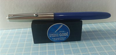 Caneta Tinteiro Jinhao 51- A - Azul - Pena Exposta