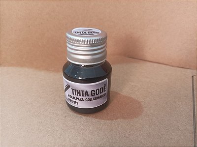 Tinta Godê Para Caneta Tinteiro Preto Permanente