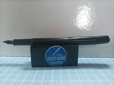 Caneta  Tinteiro  Jinhao 75 Luxo - Cor Preto Fosco
