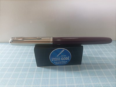 Caneta Tinteiro Jinhao 86 Uva - Clássica com Pena de Aço