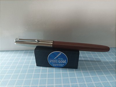 Caneta Tinteiro Jinhao 51-A em Madeira Red Osmanthus