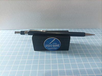 Lapiseira Compactor Aluno Década de 1980 - Estoque Antigo sem Uso - Azul 0,7