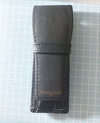 Estojo Godê para Canetas - 2 Peças - Preto