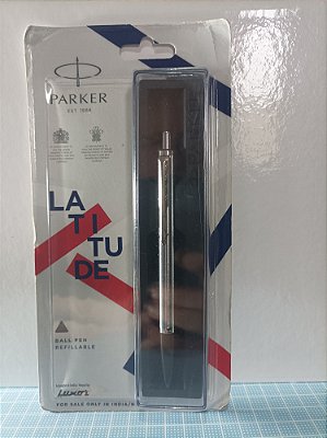 Esferográfica Parker Latitude - Elegância e Precisão em Cada Traço