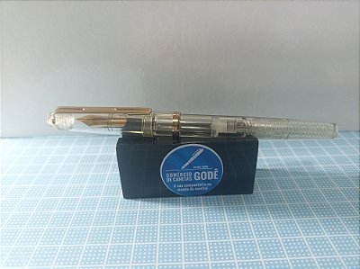 Caneta Tinteiro  Click -  Modelo: Majestic Demonstrator - Pena F