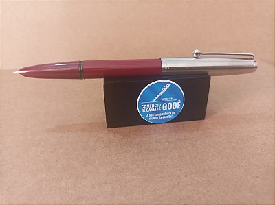 Caneta Tinteiro Jinhao Vermelha Tradicional