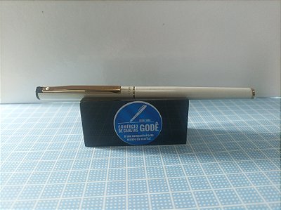 Caneta Tinteiro Sheaffer TRZ Cor Branca - Pena M