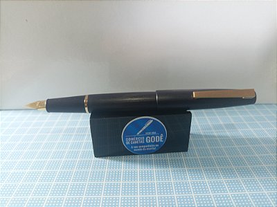 Caneta Tinteiro Jinhao 80 - Azul Escuro Pena F