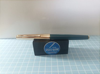 Caneta Tinteiro Pilot Super Azul Luxo