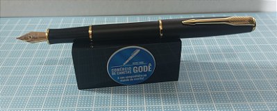 Caneta Tinteiro Wing Sung 5020 Preto Fosco