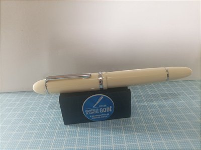 Caneta Tinteiro Jinhao X159 - Cor Branca Clip de Aço