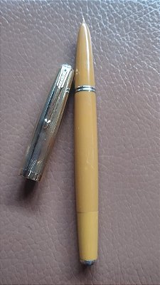 Caneta Tinteiro Parker 51 -Vacumatic - Ano 1947- Cor Mostarda Muito Rara