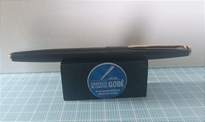 Caneta Tinteiro Jinhao 911 Modelo Novo- Preta Fosca com detalhes Dourado