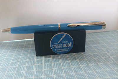 Caneta Esferográfica Compactor Rio Azul