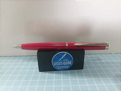 Caneta Esferográfica Compactor Rio Pink