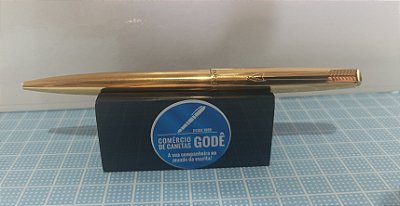 Caneta Esferográfica Parker 51 Dourada Década 70