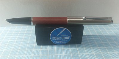 Caneta Tinteiro Jinhao 51 A- Madeira - ROSEWOOD