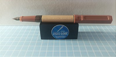 Caneta Tinteiro Jinhao 62 Corpo de Madeira Marrom