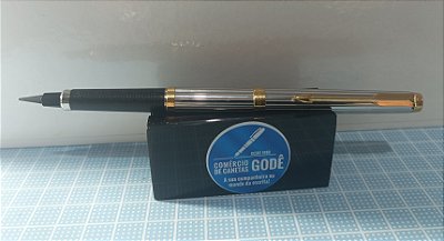 Caneta Tinteiro Parker 180 Chromeplated 1983