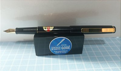 Caneta Tinteiro G 78 Preta - Anos 80- New Old Stock