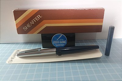 CANETA TINTEIRO SHEAFFER NOVA 007 - 1976 - Cor Azul "NEW OLD STOCK"
