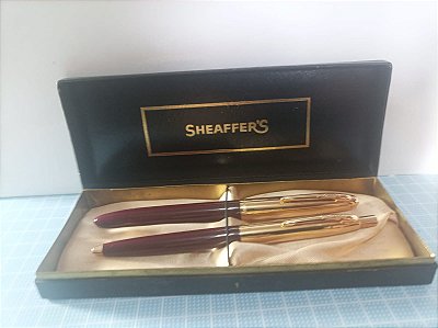 Caneta Tinteiro Sheaffer's - Imperial Gold I – Touchdown