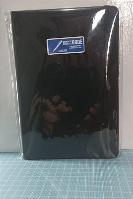 Caderno de Anotações com 80 folhas - Capa Dura Preta Fosca
