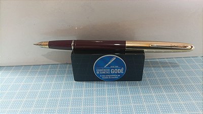 Caneta Tinteiro Sheaffer's - Imperial Gold I – Bordô
