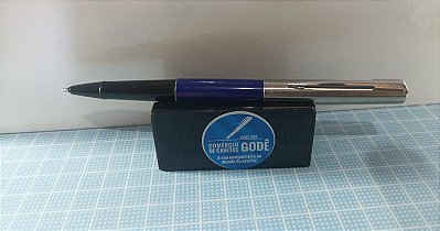 Caneta Roller Ball Parker 15 - Cor Azul- Ano: 2010