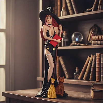 Estátua Decorativa Feiticeira Sabrina