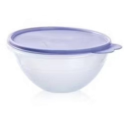 Tigela Maravilhosa 1,8 Litros - Transparente tampa Lilás