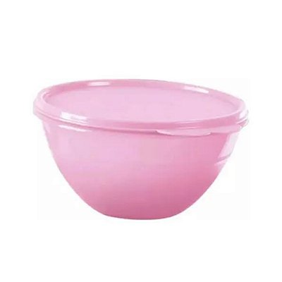 Tigela Maravilhosa 2,6 Litros - Rosa Bebê Translucida