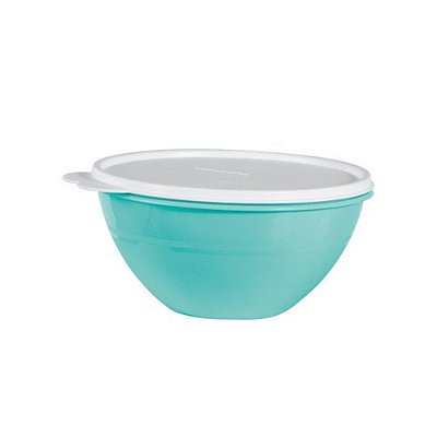 Tigela Maravilhosa 750ml - Aruba/Mint Tampa Branca
