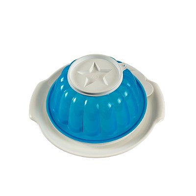 Mágica Azul Translúcido/Branco