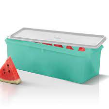 Tupperware Mega Caixa 6 Litros - Mint Tampa Branca