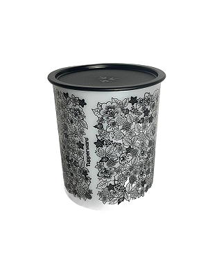 Tupperware Instantanea 2,8 Litros - Floral preto