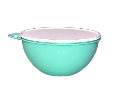 Tuppeware Tigela Super Criativa 4,5 Litros - Tiffany Tampa Branca