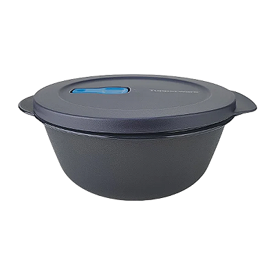 Tupperware Cristalwave GII 1 Litros - Preto Válvula Turmalina