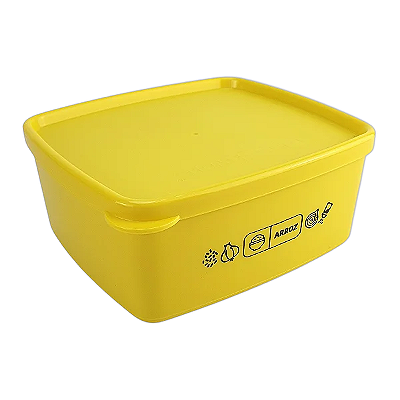 Tupperware Jeitosinho 400 ml - Amarelo "Arroz"