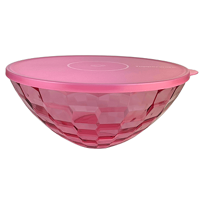 Tupperware Tigela Prisma Policarbonato 3,5 Litros - Rosa Quartzo