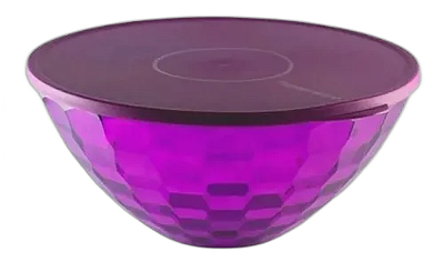 Tupperware Tigela Prisma Policarbonato 3,5 Litros - Roxa