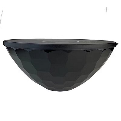 Tupperware Tigela Prisma Policarbonato 3,5 Litros - Onix Preto