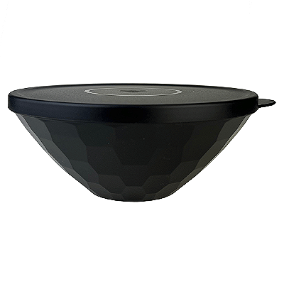 Tupperware Tigela Prisma Policarbonato 500ml - Onix Preto