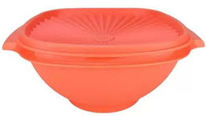 Tigela Sensação Tupperware 1,2 Litros - Laranja Forte