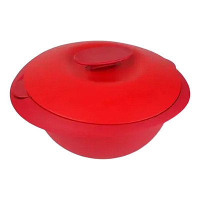 Tupperware Travessa Mágica Multifuncional 1,6 Litros - Vermelho